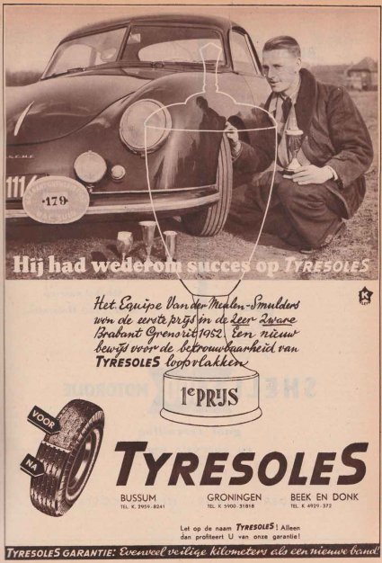 Porsche (bron: Autokampioen 12 april 1952)