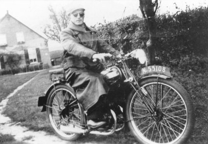 Sparta motorfiets, 1940