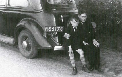Ford V8 1935 (collectie P. v.d. Acker)