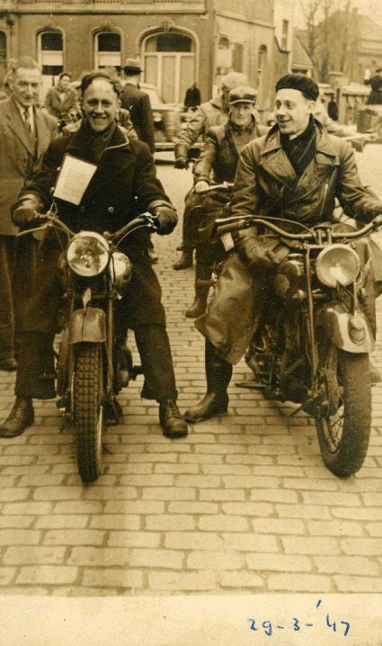 N-61211 BSA en Indian (foto: F. Gijsbers, Tilburg. Bron: collectie Regionaal Archief Tilburg)