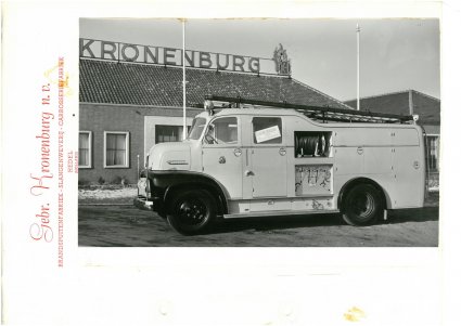 Ford C620 hoge druk autospuit (collectie Theo Kronenburg)
