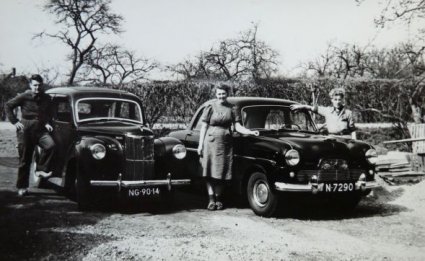 Ford Prefect en Ford Consul (coll. M. van Vuren)