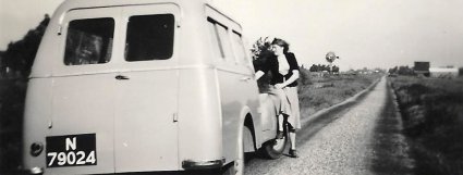 Peugeot 203 (foto W. de Veer, collectie R. Verhagen)