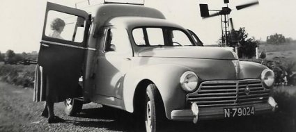 Peugeot 203 (foto W. de Veer, collectie R. Verhagen)