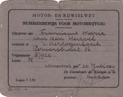 Bron: collectie F. v.d. Heuvel