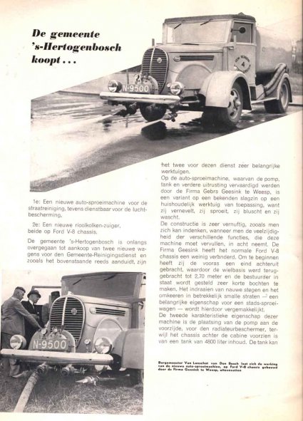 N-9500 Ford (Fordwereld 15 jan. 1940. Bron: collectie Conam)
