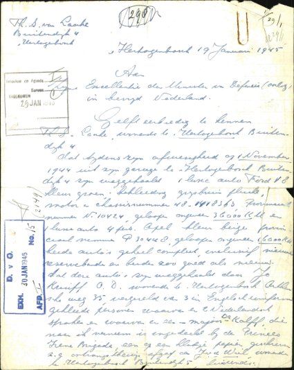 Bron: BHIC, Archief Militair Gezag, scan 365