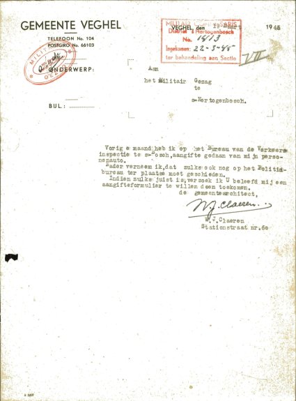 Bron: BHIC, Archief Militair Gezag, scan 247