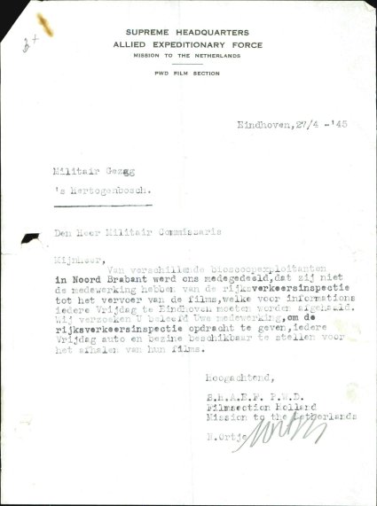 Bron: BHIC, Archief Militair Gezag, scan 418