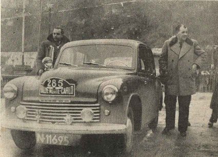 Hillman (bron: De Auto, 1950)