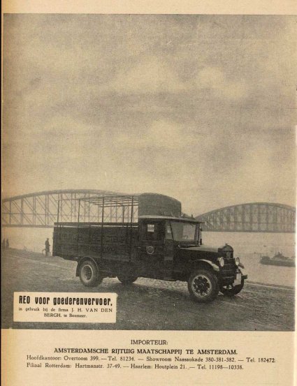 Reo (bron: Jubileum 1921-1931, blz. 84)