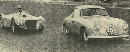 Porsche (bron: De Auto 1952 nr. 31)