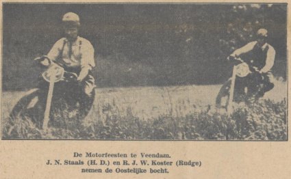 Harley-Davidson (bron: De Noord-Ooster, 14 juni 1932)
