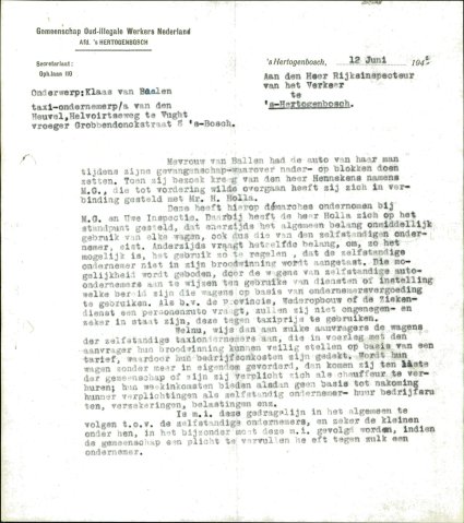 Bron: BHIC, Archief Militair Gezag, scan 650