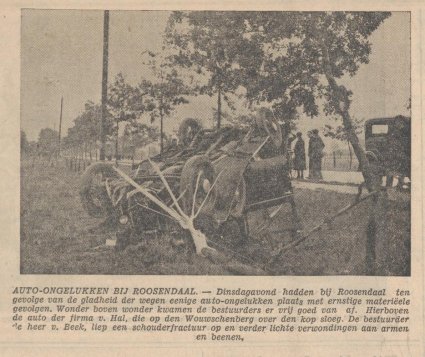 Bron: Dagblad van Noord-Brabant, 28 juli 1934