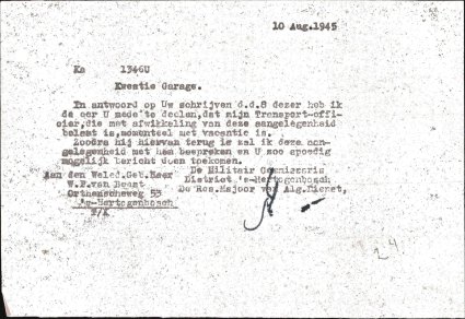 Bron: BHIC, Archief Militair Gezag, scan 757