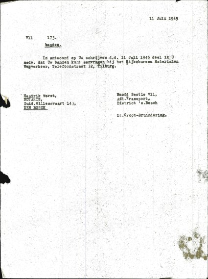 Bron: BHIC, Archief Militair Gezag, scan 551