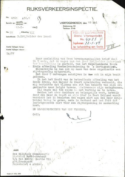 Bron: BHIC, Archief Militair Gezag, scan 396