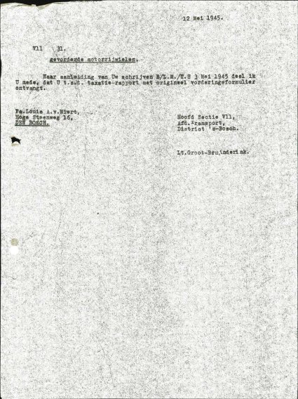 Bron: BHIC, Archief Militair Gezag