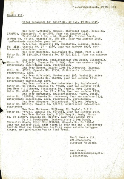 Bron: BHIC, Archief Militair Gezag, scan 412