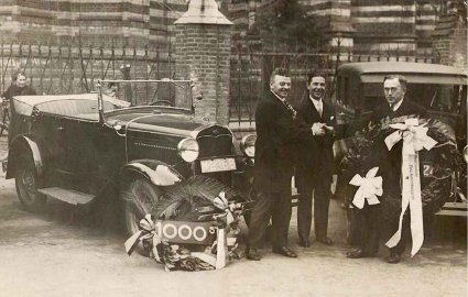 Ford Phaeton, 1931 (collectie I. Ramselaar-van der Meulen)