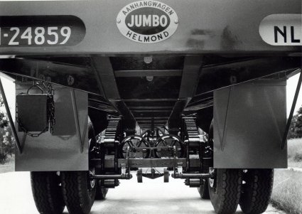 Jumbo aanhanger (bron: archief Lambert van der Meulen)