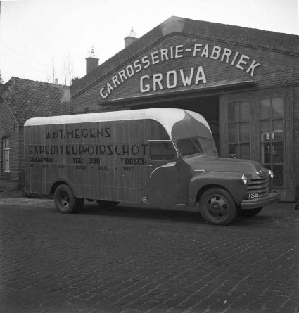Chevrolet (foto: A.L. Scheepens, Uden. Bron: Stichting Het Uden-Archief van Bressers)