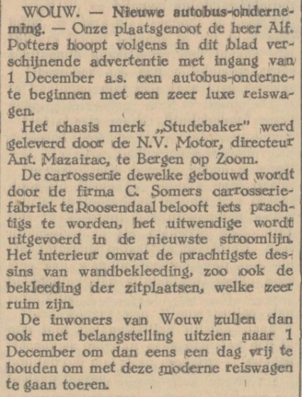 Foto 3: Artikel in De Grondwet, 14 okt. 1933