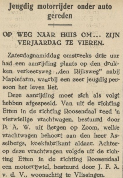 Bron: De Grondwet, 7 mei 1934