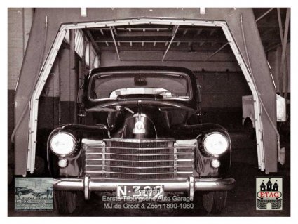 Vauxhall in de wasstraat (foto: Ad de Groot. Bron: coll. ETAG)