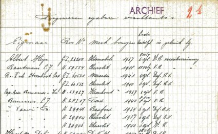 Bron: BHIC, Archief Militair Gezag