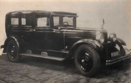Nash Advanced Six sedan (coll. G. Verstappen)