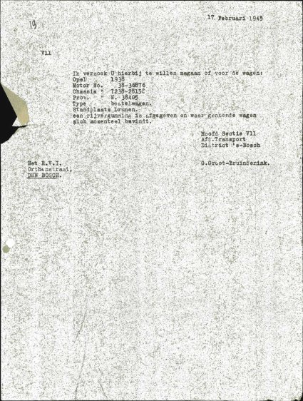 Bron: BHIC, Archief Militair Gezag, scan 184