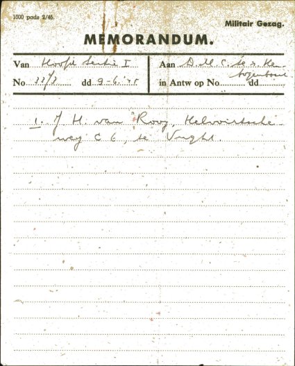Bron: BHIC, Archief Militair Gezag, scan 774