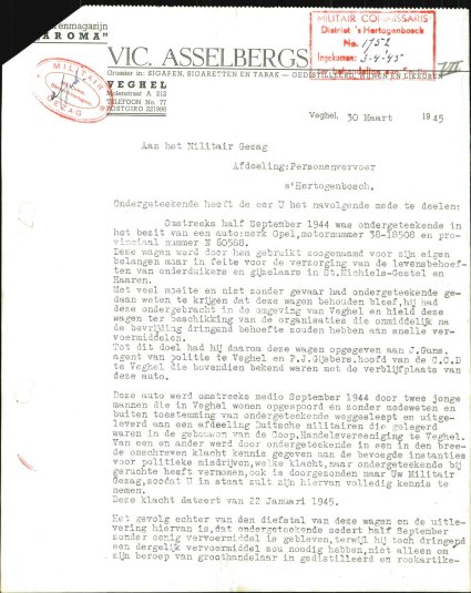 Bron: BHIC, Archief Militair Gezag, scan 514