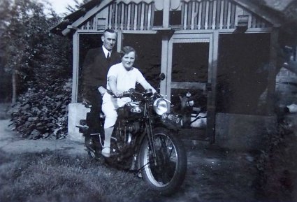 N-46160 BSA (Bron: B.C.M. Jansen, collectie familie Bernard van Dam)