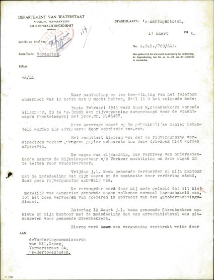 Bron: BHIC, Archief Militair Gezag, scan 82