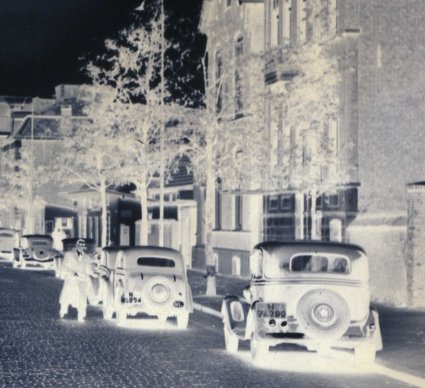 Opel (Detail [negatief] van foto 1)