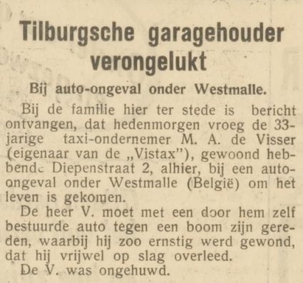 Bron: Nieuwsblad van het Zuiden, 15 sept. 1938