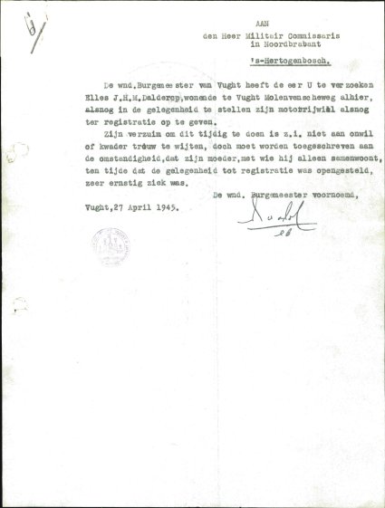 Bron: BHIC, Archief Militair Gezag, scan 476