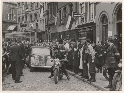 Opel Olympia (bron: Streekarchief Midden-Holland)