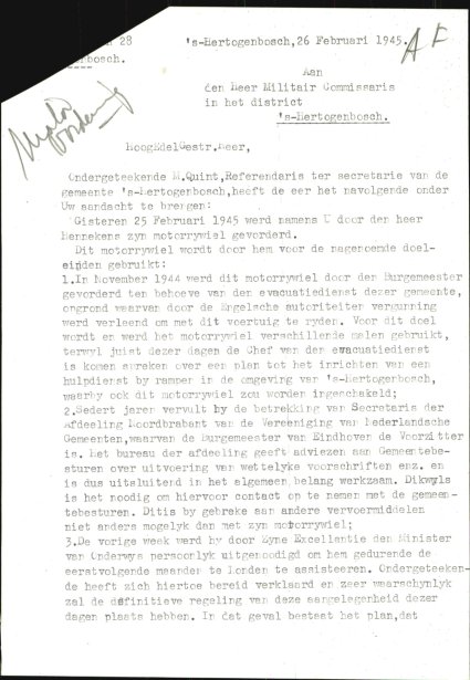 Bron: BHIC, Archief Militair Gezag, inv. nr. 471 scan 803