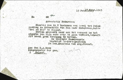 Bron: BHIC, Archief Militair Gezag, inv. nr. 471 scan 817