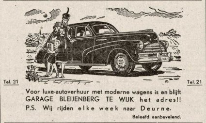 Pontiac? (bron: Nieuwsbl. Land van Heusden en Altena (...), 1 april 1948)