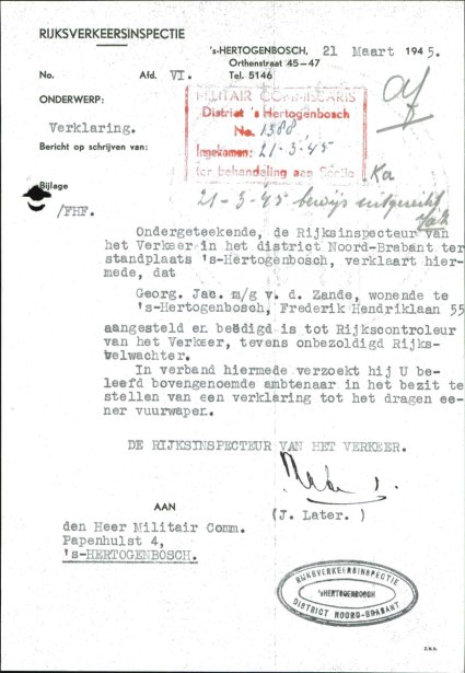 Bron: BHIC, Archief Militair Gezag, inv. nr. 471 scan 796