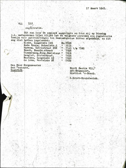 Bron: BHIC, Archief Militair Gezag, inv. nr. 471 scan 88