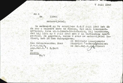 Bron: BHIC, Archief Militair Gezag, inv. nr. 471 scan 763