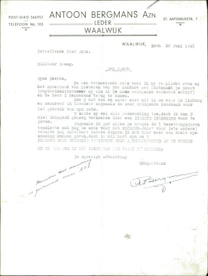 Bron: BHIC, Archief Militair Gezag, inv. nr. 471 scan 559