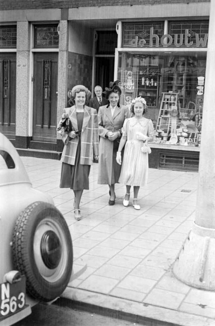 Rotterdam 1949 (foto: D. Scholte; coll. Stadsarchief Oss)