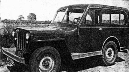 Willys jeep (bron: tijdschrift EVO, juni 1948)